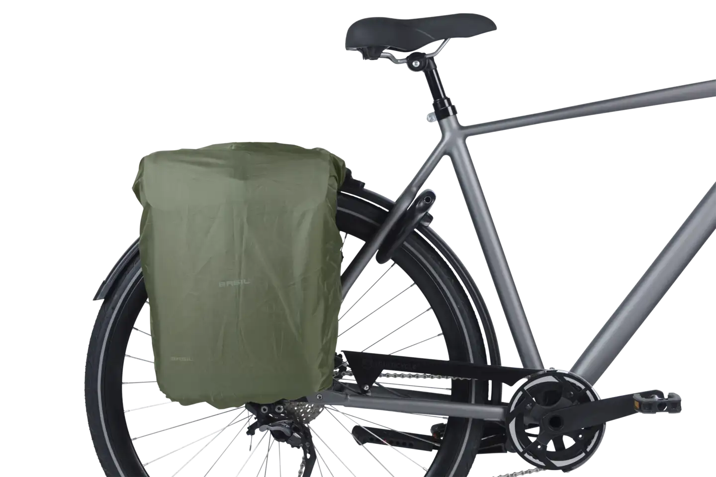 Basil Move Sideveske Sett - Brun – Brun, 30 ltr, Universal Bridge - Bilde 3