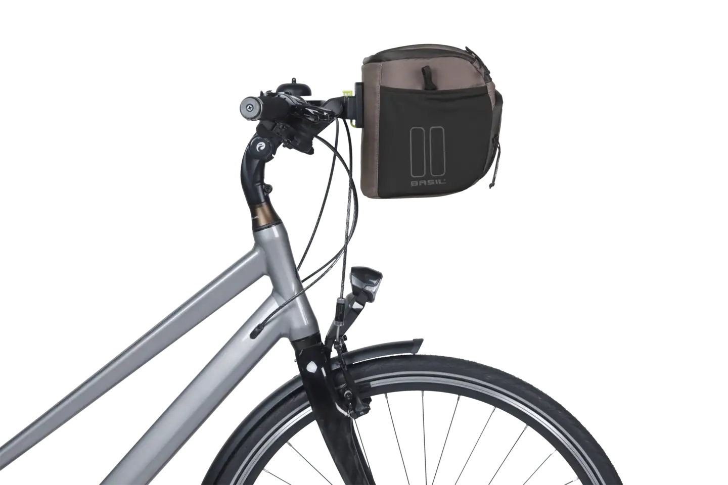 Basil Move KF Veske Front - Brun – Brun, 8 ltr, ink KF plate - Bilde 4