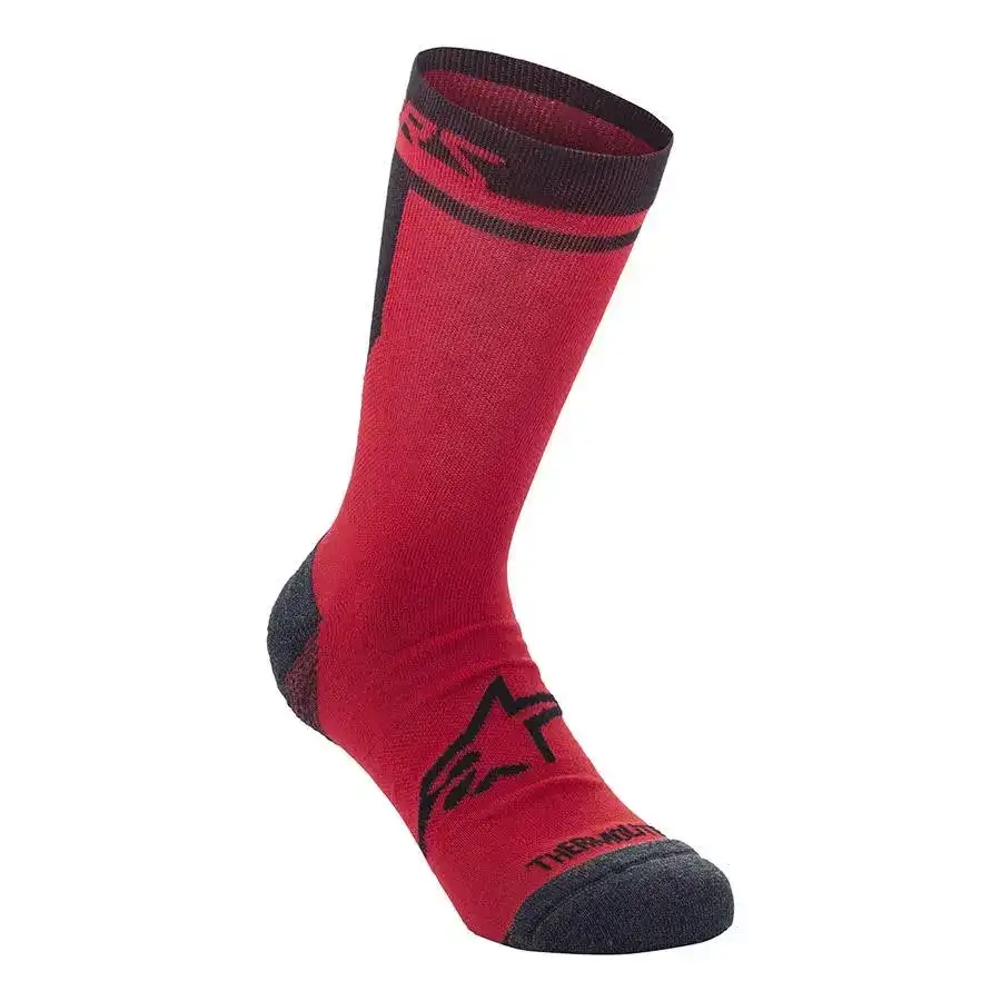Alpinestars Winter Thermal Sokker - Rød/Sort