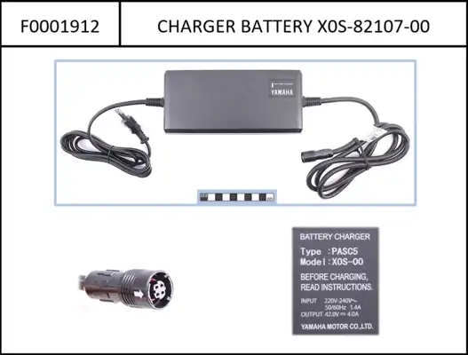 Batterilader Yamaha rammebatteri – Raymon