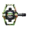HT T2 Enduro Pedaler – Brun – Alu, 4-pins, m/cleats, 376gr