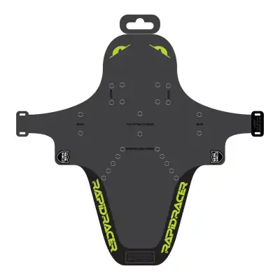 RRP Enduroguard v4.2 L For/Bakskjerm - Grønn – Til gaffel/bakrammer, inkl. strips