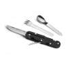 TB Outdoor BIVOUAC KNIFE GREEN HANDLE