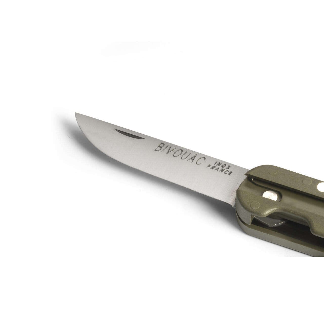 TB Outdoor BIVOUAC KNIFE GREEN HANDLE - Bilde 2