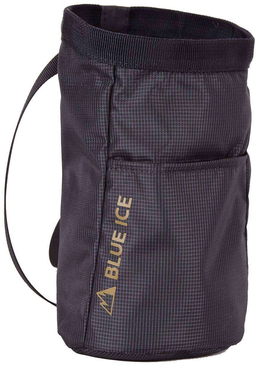 Blue Ice Saver chalk bag - india ink