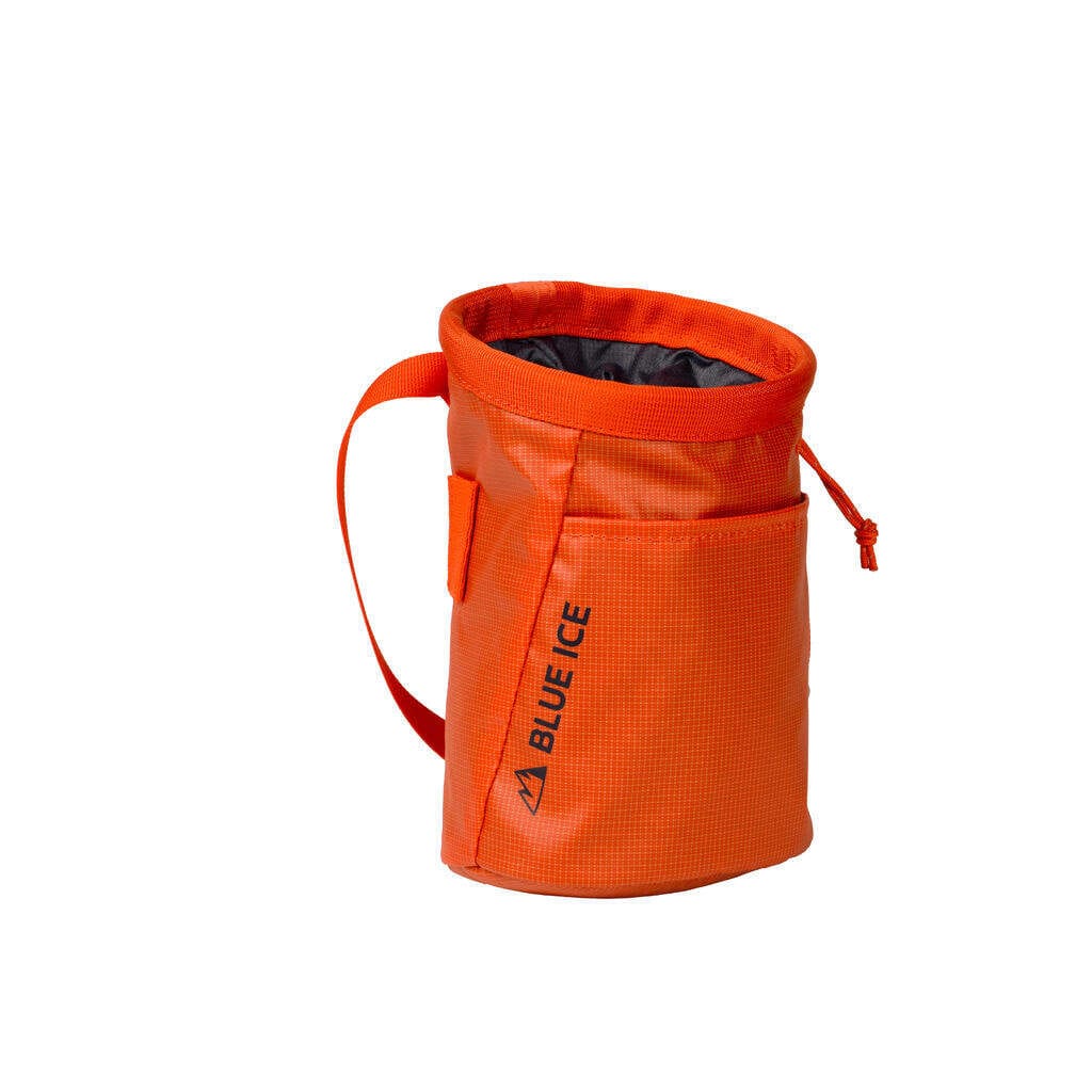 Blue Ice Saver chalk bag - red clay