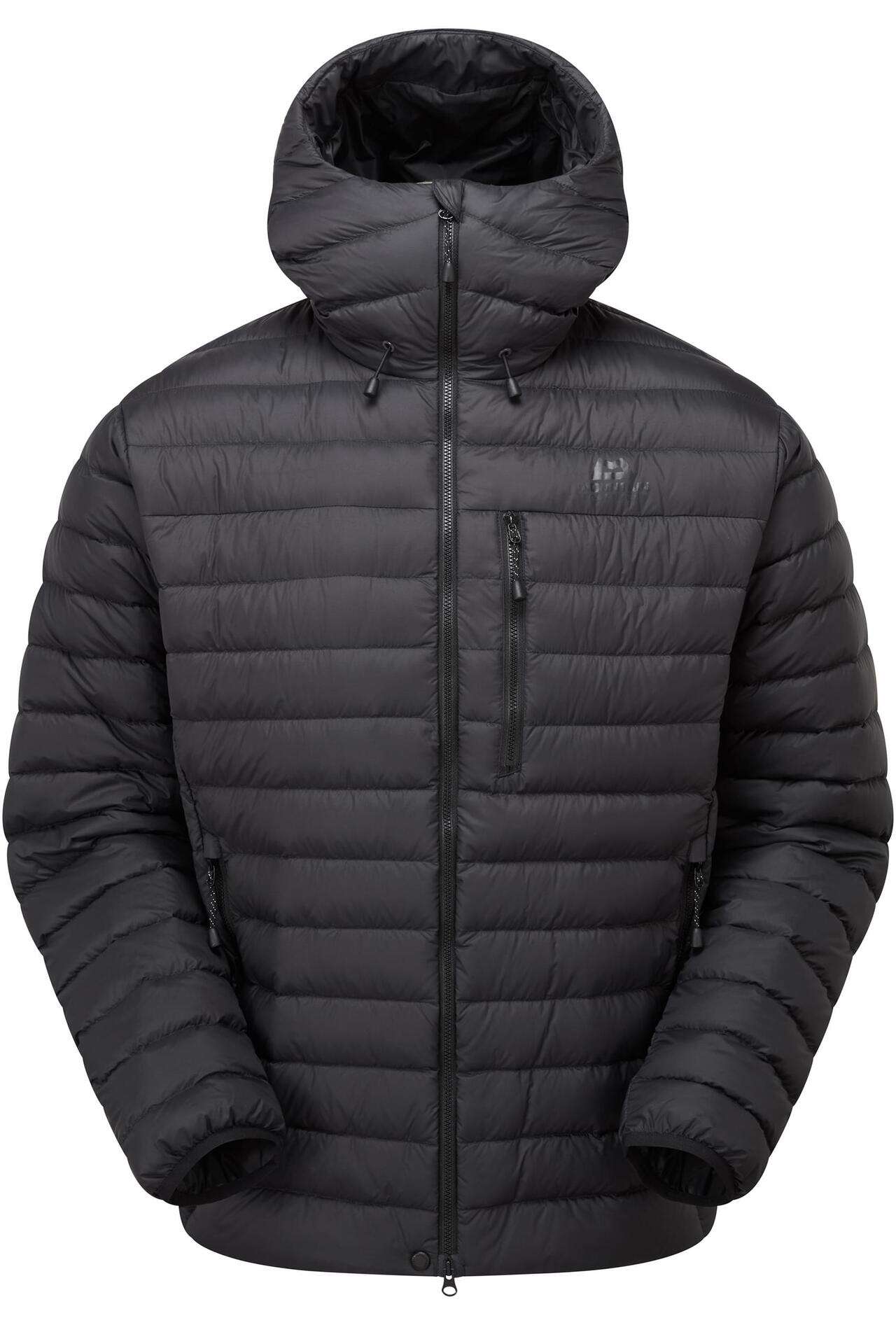 Mountain Equipment Earthrise jakke med hette – herre, Black - Black/Black