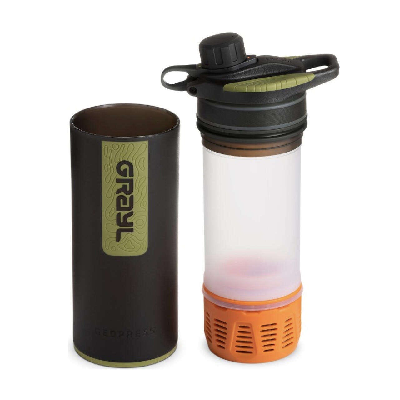 Grayl GeoPress® Purifier Bottle 710ml - Black Camo - Bilde 4