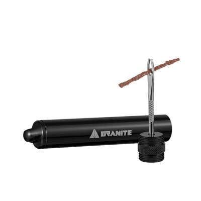 Granite Design Suture Tire Plug Kit - black