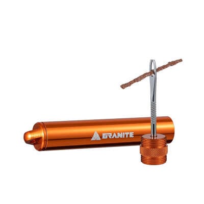 Granite Design Suture Tire Plug Kit - orange