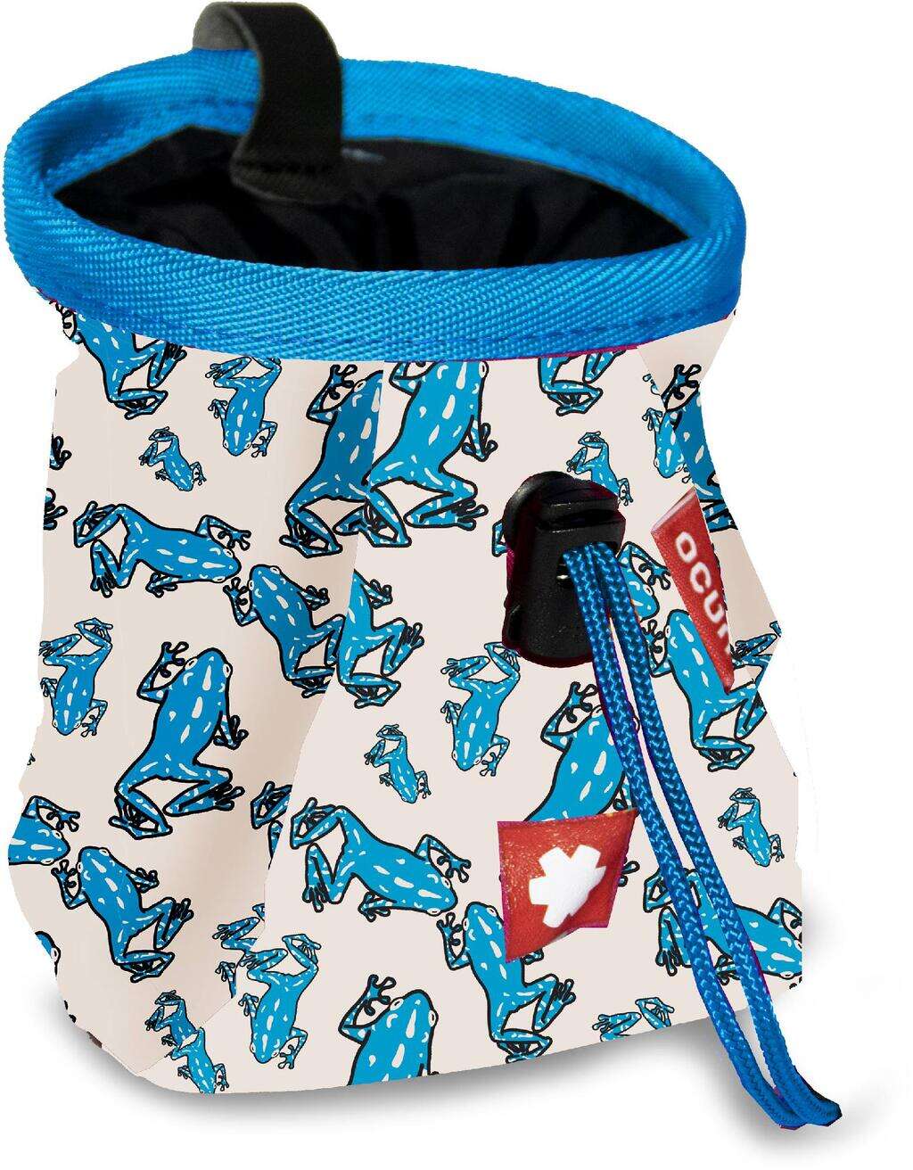 Ocun Lucky Kid Chalk Bag - frog blue