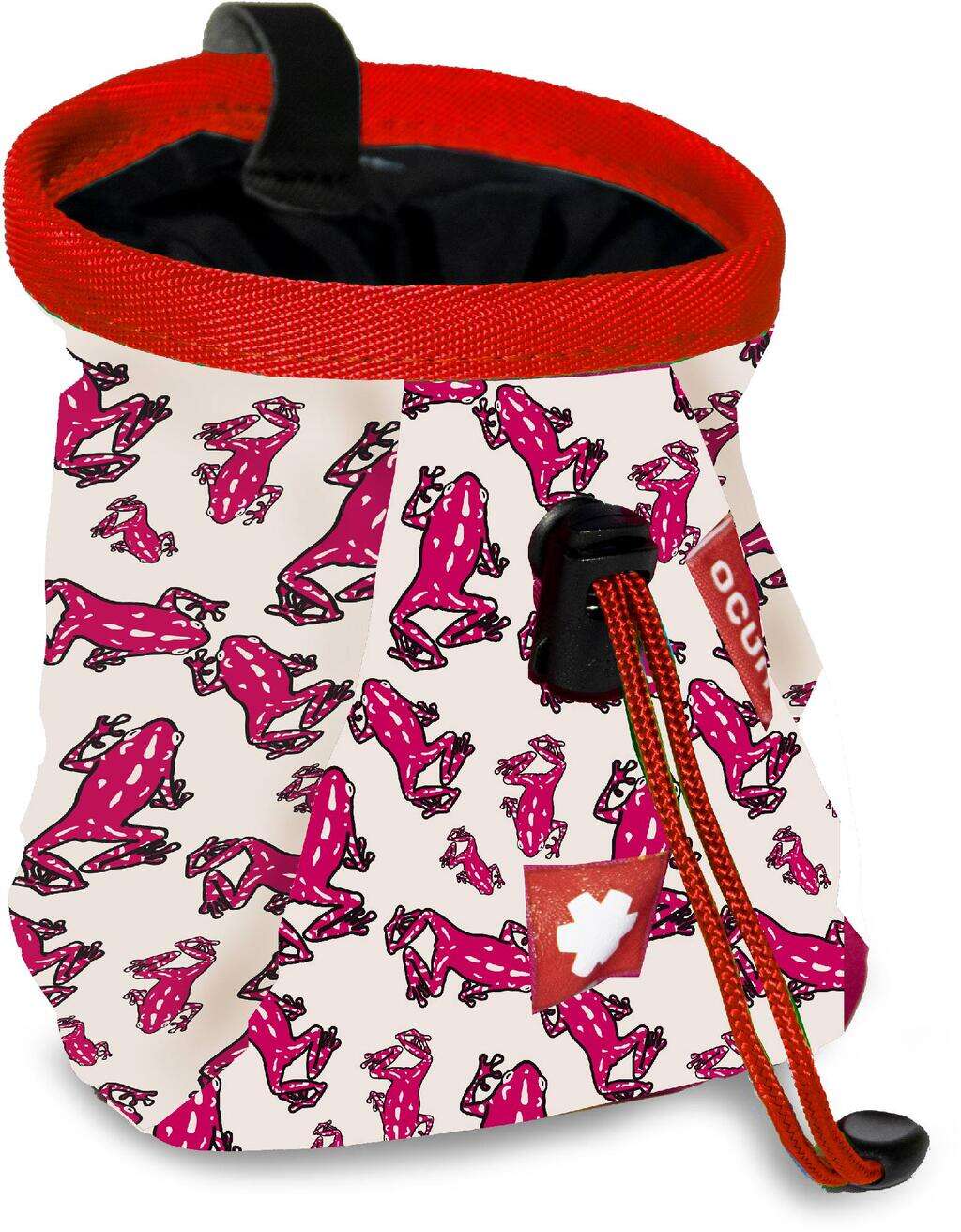 Ocun Lucky Kid Chalk Bag - frog pink