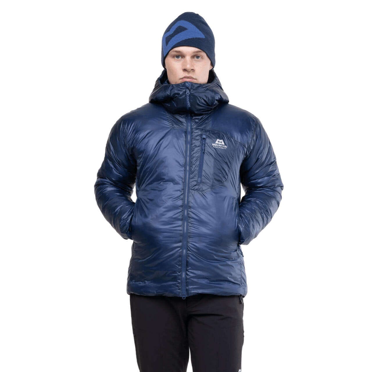 Mountain Equipment Oreus jakke med hette – herre, Admiral Blue - Bilde 2