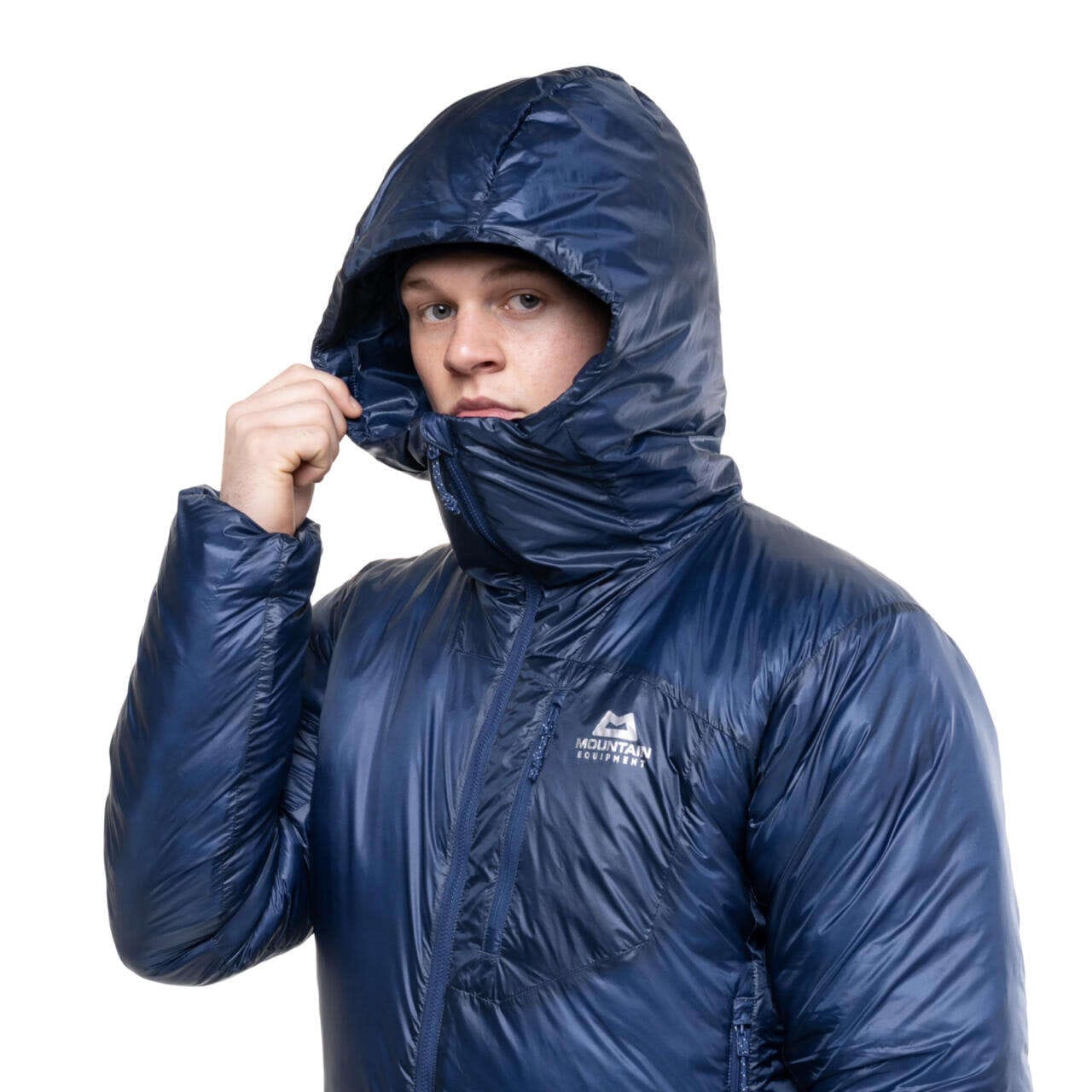 Mountain Equipment Oreus jakke med hette – herre, Admiral Blue - Bilde 6