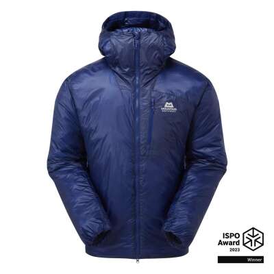 Mountain Equipment Oreus jakke med hette – herre, Admiral Blue