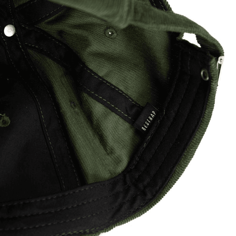 Restrap Camp Cap - forest green - Bilde 4