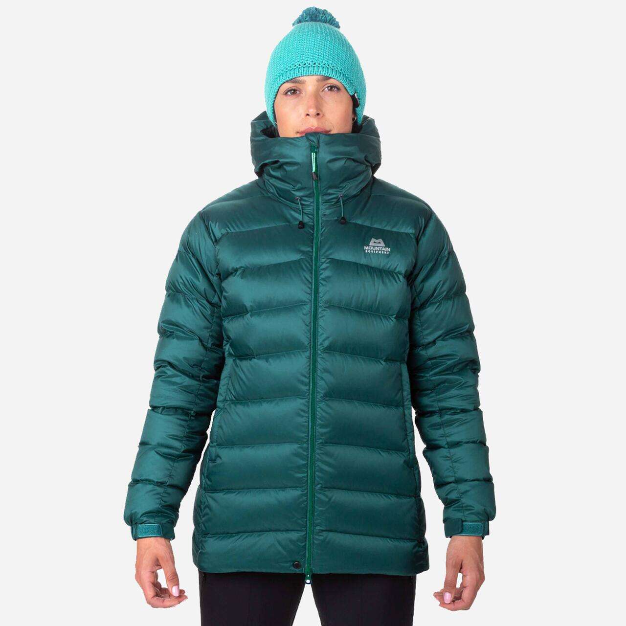 Mountain Equipment Senja jakke – dame, Deep Teal - DeepTeal/DeepTeal - Bilde 2