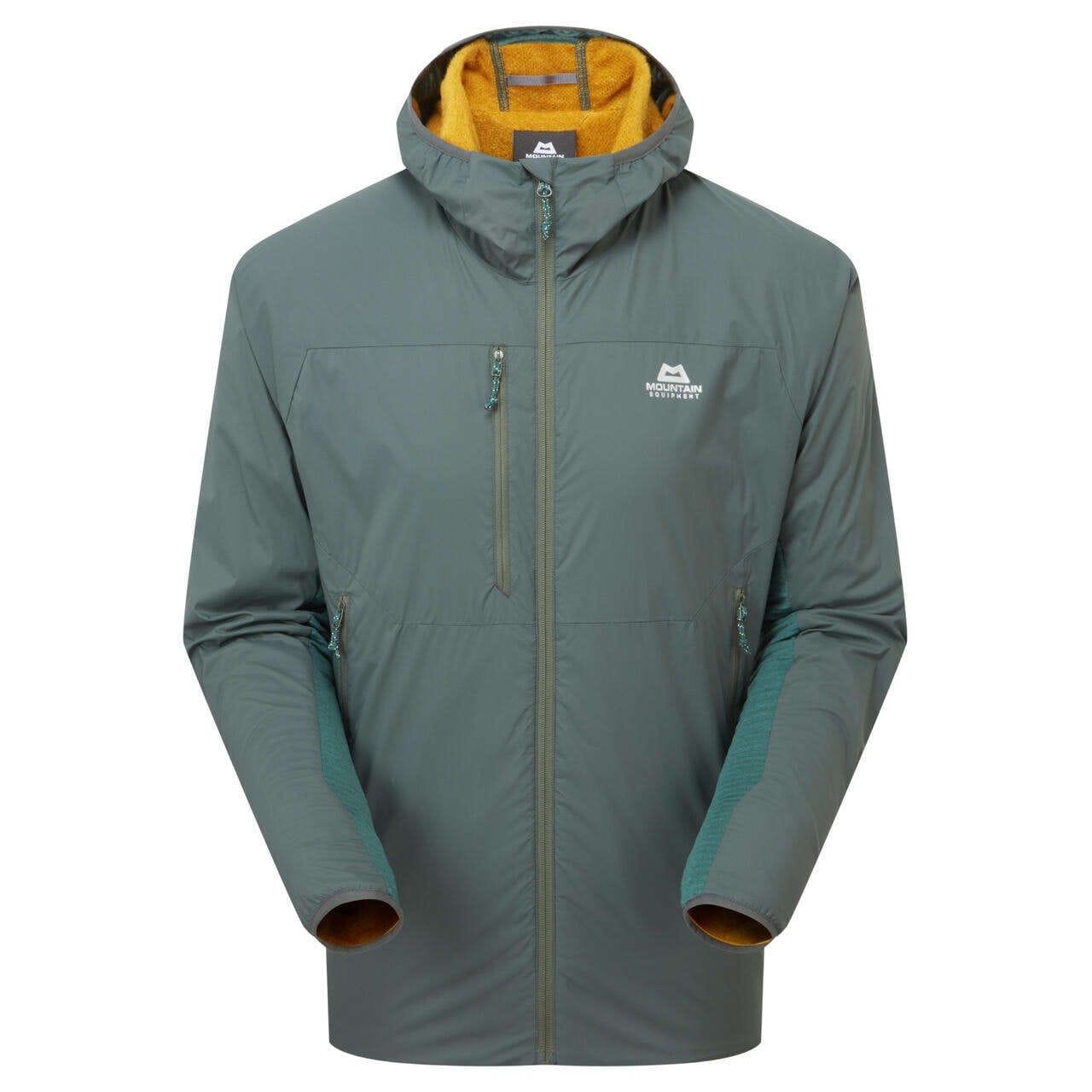 Mountain Equipment Switch Pro jakke med hette – herre, Slate - SlateGreen/Fern