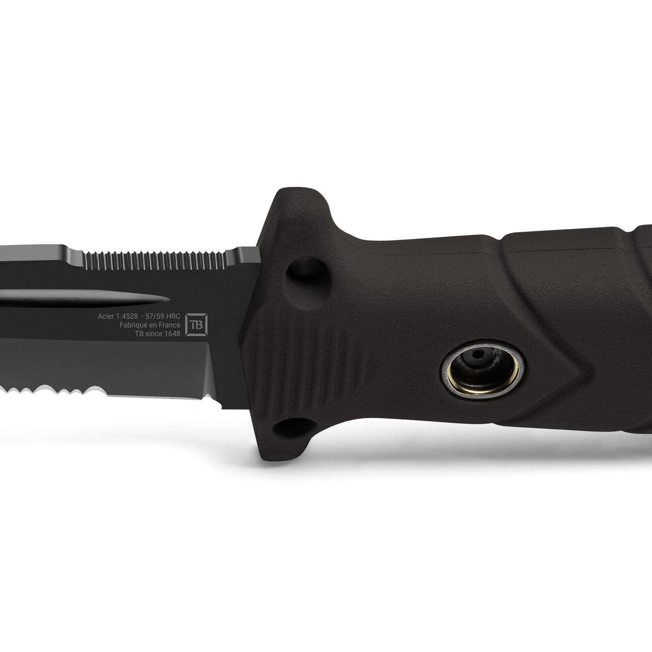 TB Outdoor VENGEUR KNIFE BLACK - Bilde 2