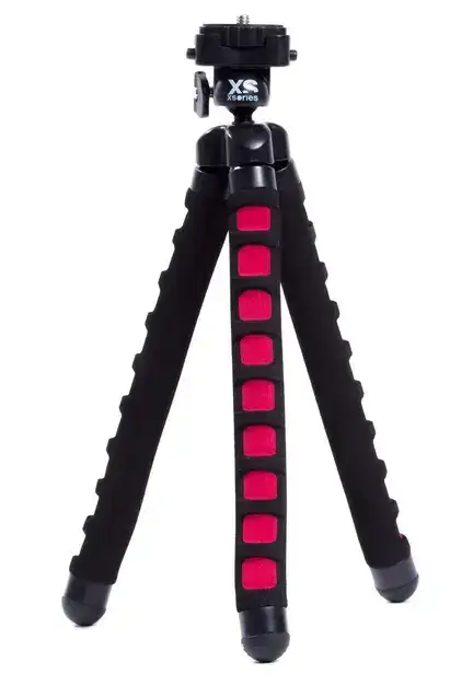XSories Big Deluxe Tripod – Black/Red