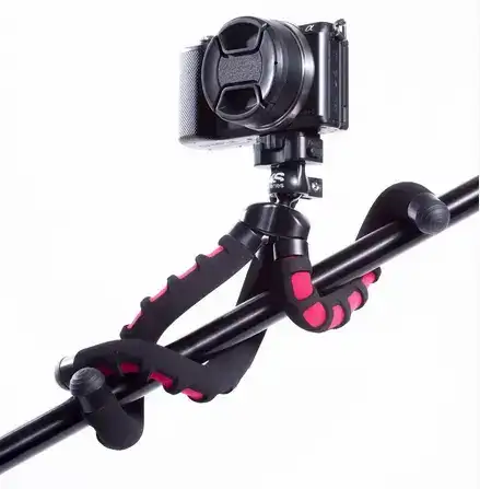 XSories Big Deluxe Tripod – Black/Red - Bilde 2