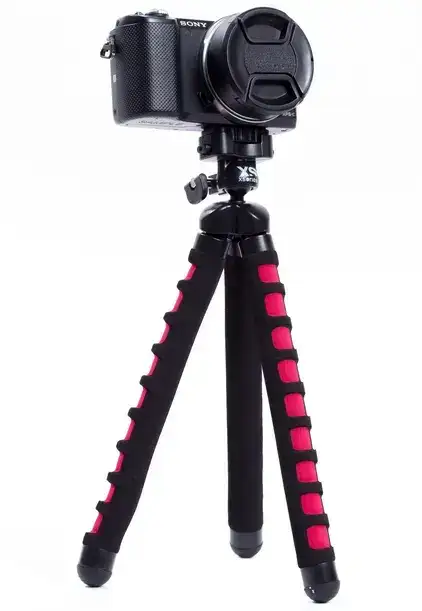 XSories Big Deluxe Tripod – Black/Red - Bilde 4
