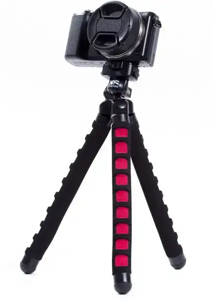 XSories Big Deluxe Tripod – Black/Red - Bilde 5