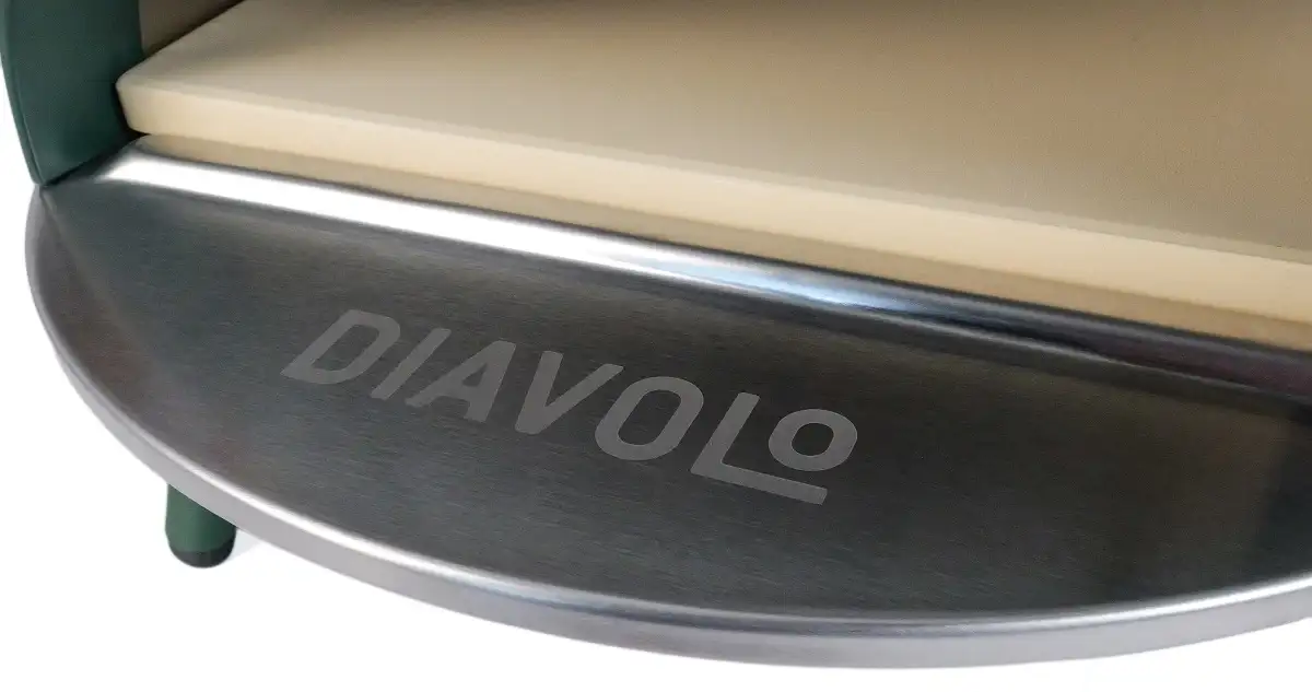 Delivita Diavolo Gas-Fired Pizza Oven – Green - Bilde 9