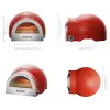 Delivita Flow Dual-Fuel Pizza Oven – Chilli Red - Bilde 11