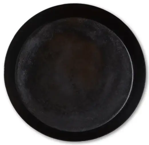 Delivita Round Iron Dish 12"