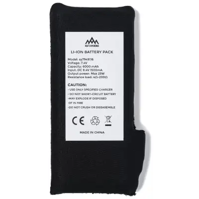 HeatX Battery 6000mAh for garments