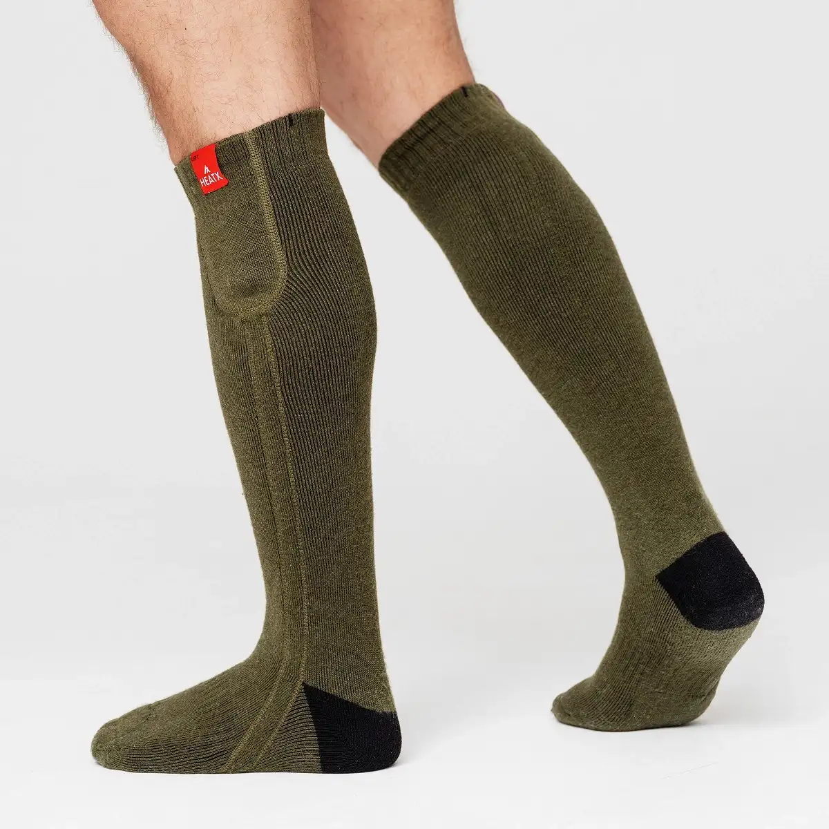 HeatX Everyday Socks and Battery v3 – Green - Bilde 4