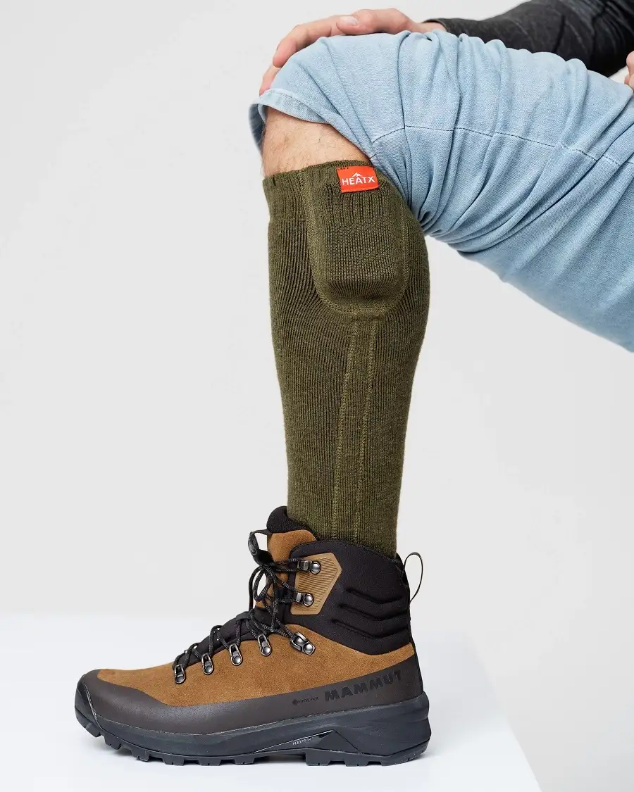 HeatX Everyday Socks and Battery v3 – Green - Bilde 5