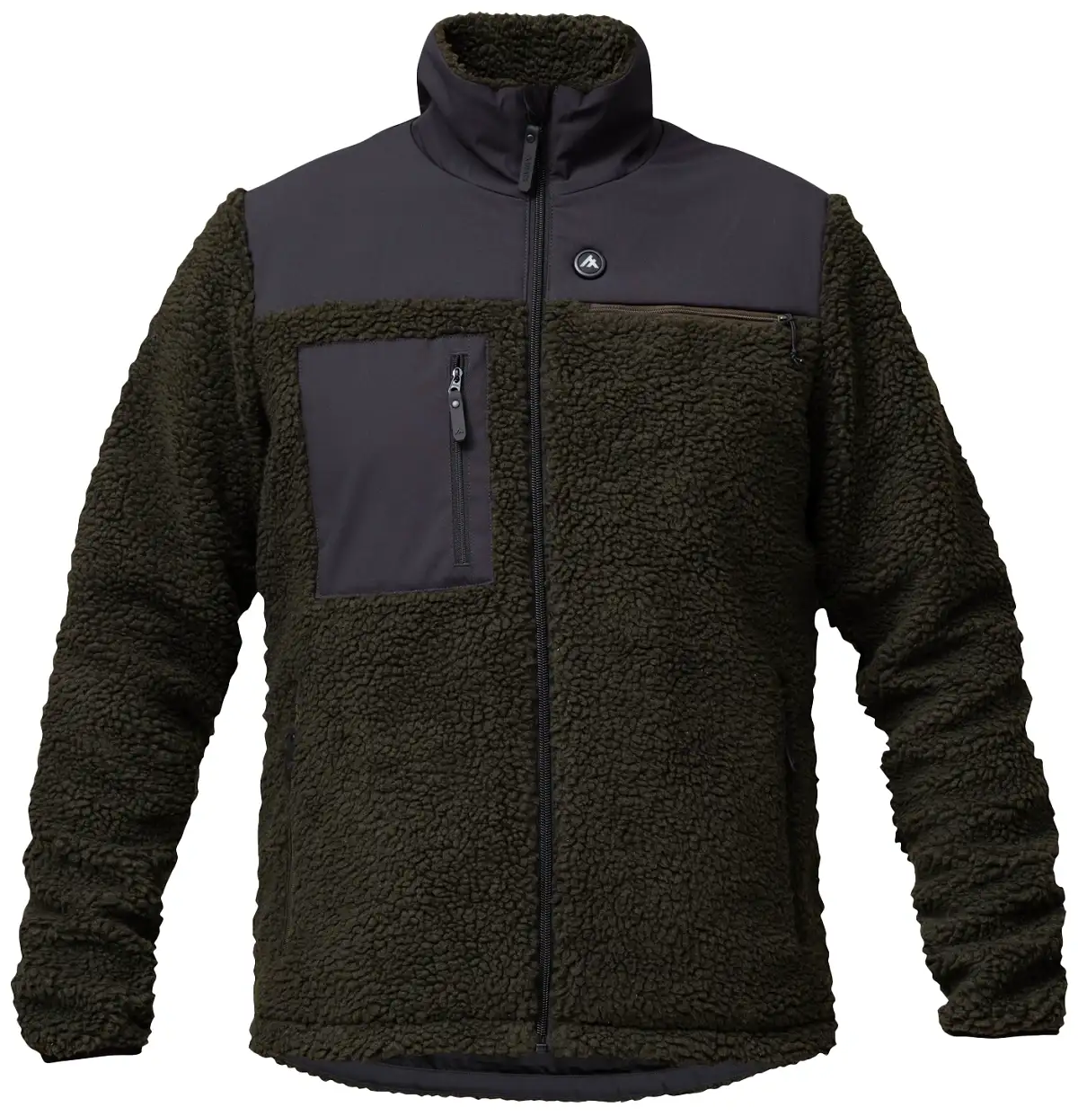 HeatX Hybrid Pile Jacket – Olive/Black - Battery Heated - Bilde 19