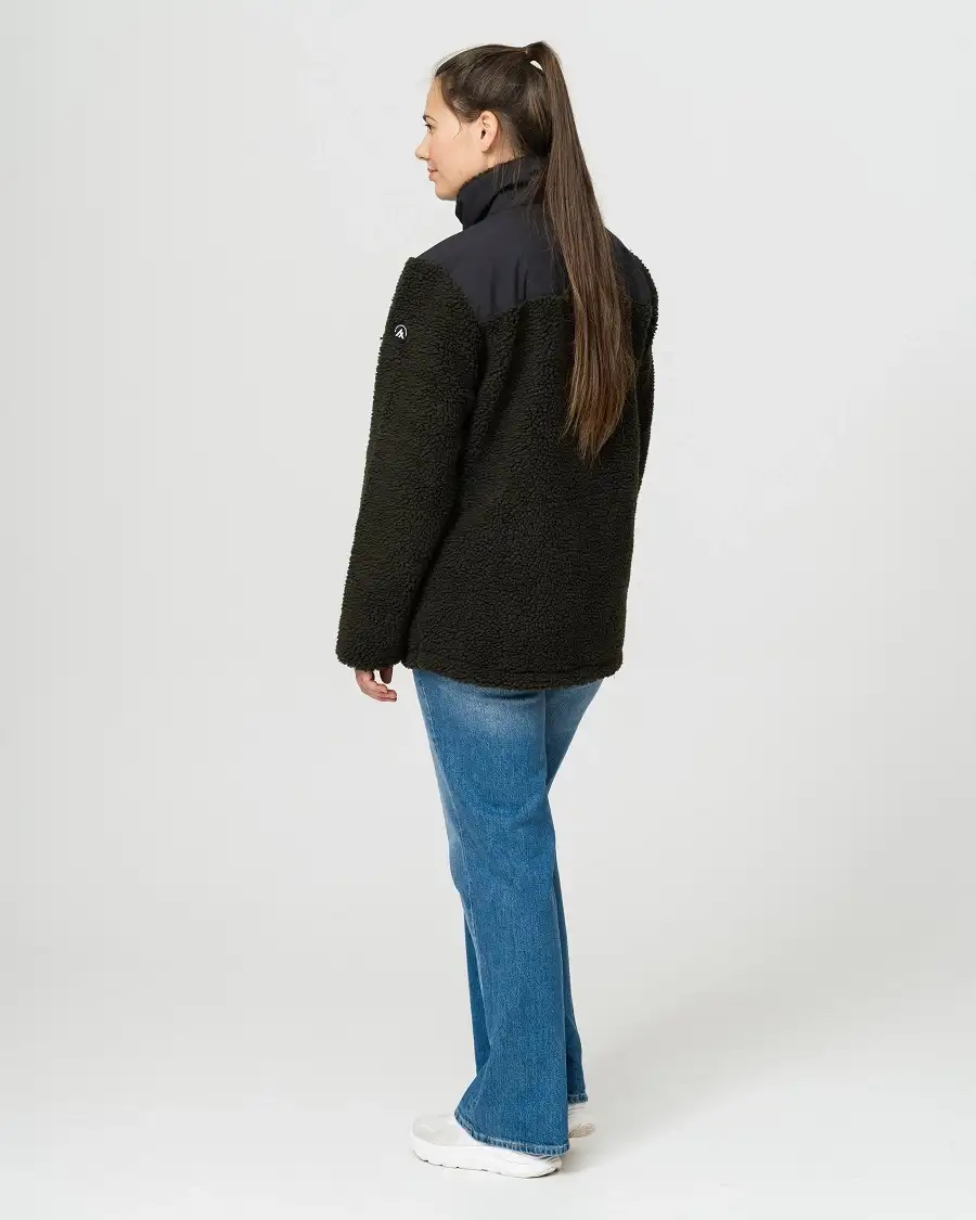HeatX Hybrid Pile Jacket – Olive/Black - Battery Heated - Bilde 8