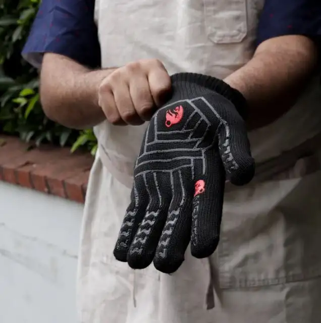Meater Gloves – Black - Bilde 3