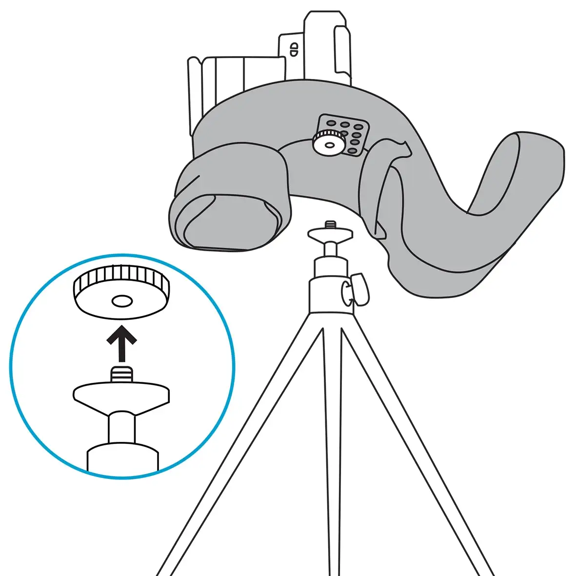 MyMiggo Padded Camera Grip - Bilde 7