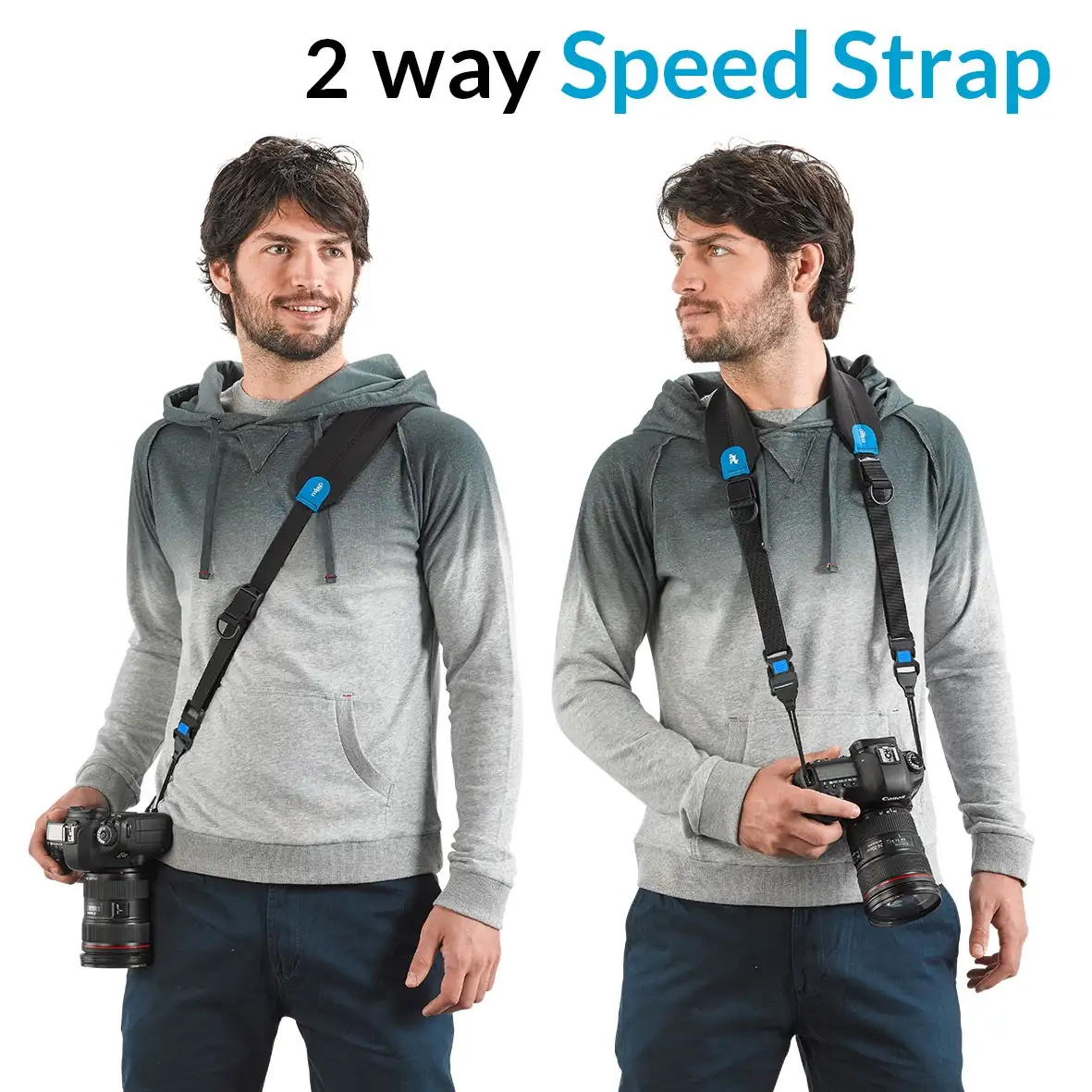 MyMiggo Padded 2 way Speed Strap