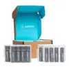 Pale Blue CR123 Rechargeable Batteries