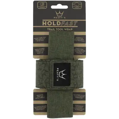 Peaty's HoldFast Tool Wrap – Moss Green