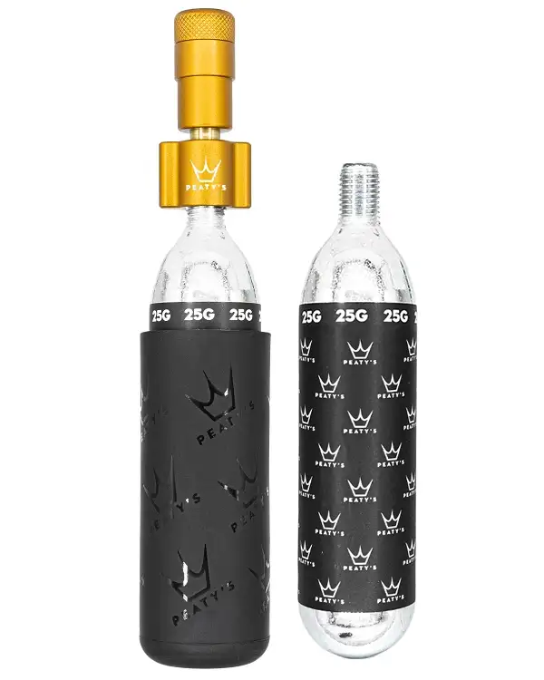 Peaty's Holeshot CO2 Tyre Inflator – MTB (25g) - Mango