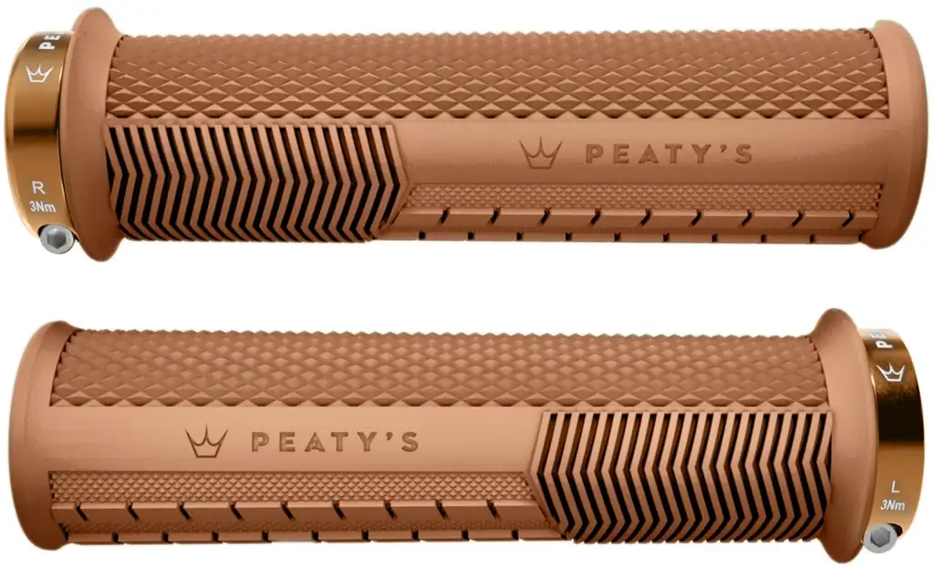 Peaty's Monarch Grip Knurl – Thick - Gum