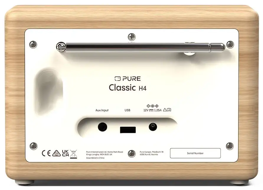 Pure Classic H4 – Cotton White/Oak - Bilde 4