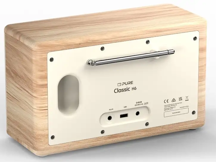 Pure Classic H6 – Cotton White/Oak - Bilde 3