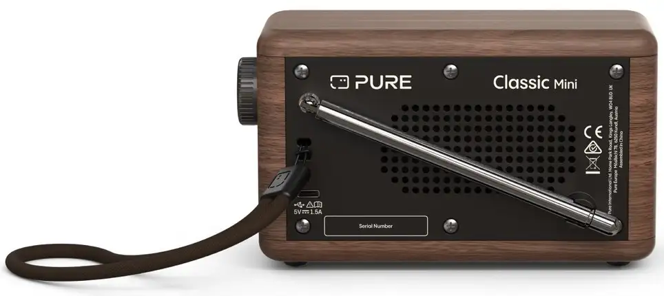 Pure Classic Mini – Coffee Black/Walnut - Bilde 5