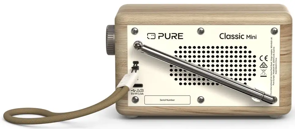 Pure Classic Mini – Cotton White/Oak - Bilde 4