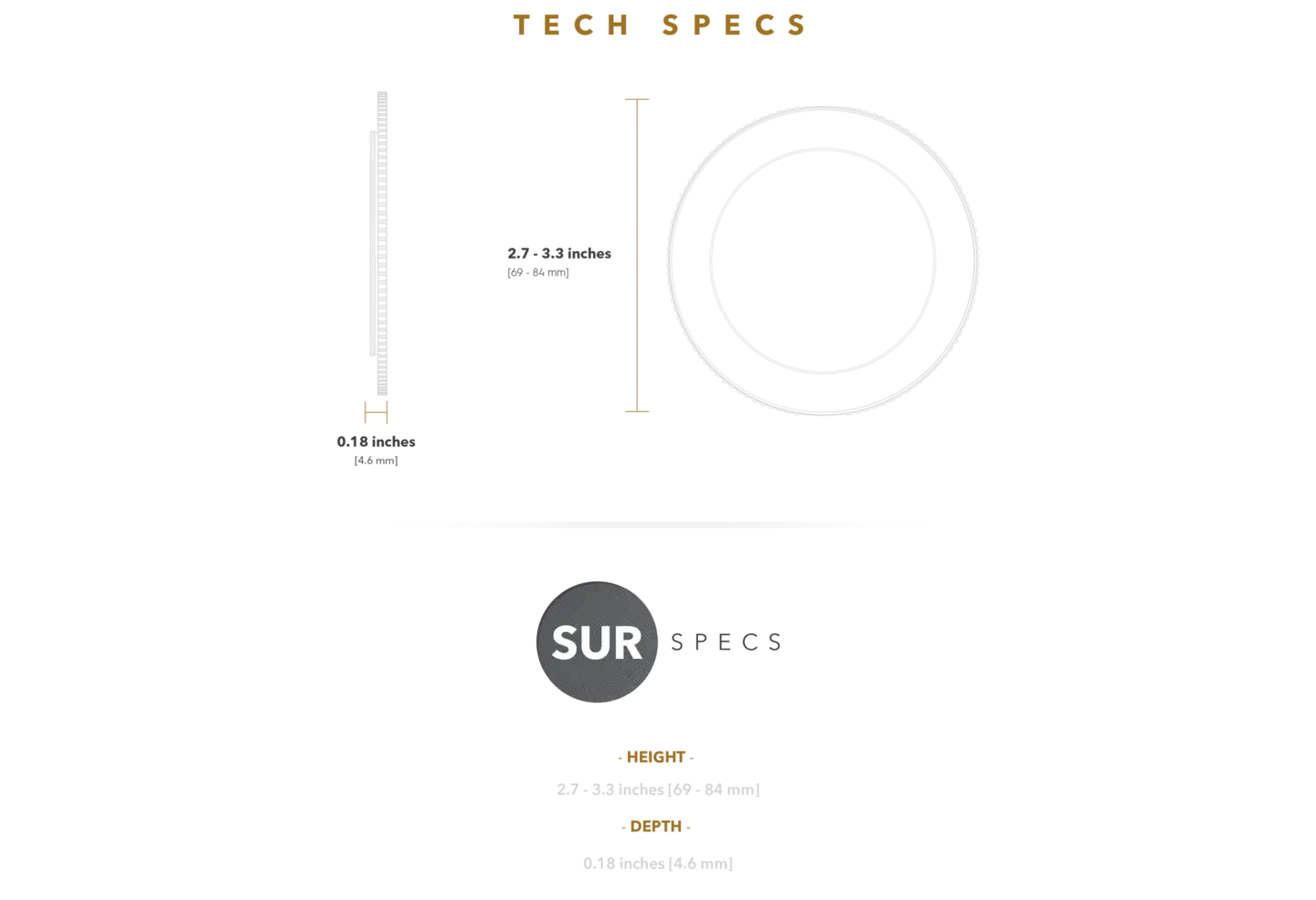 PolarPro Quartz Line Cinema Series – Step up/Step down ring 58mm>>67mm - Bilde 3