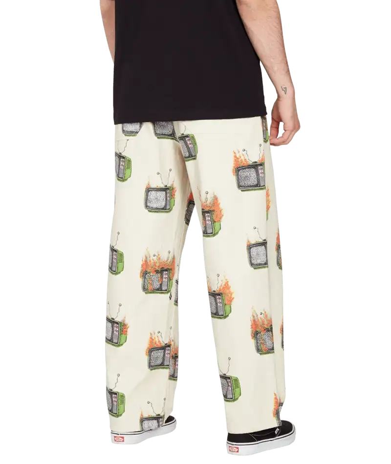 Volcom FA J Hager EW Pant – White - Bilde 5