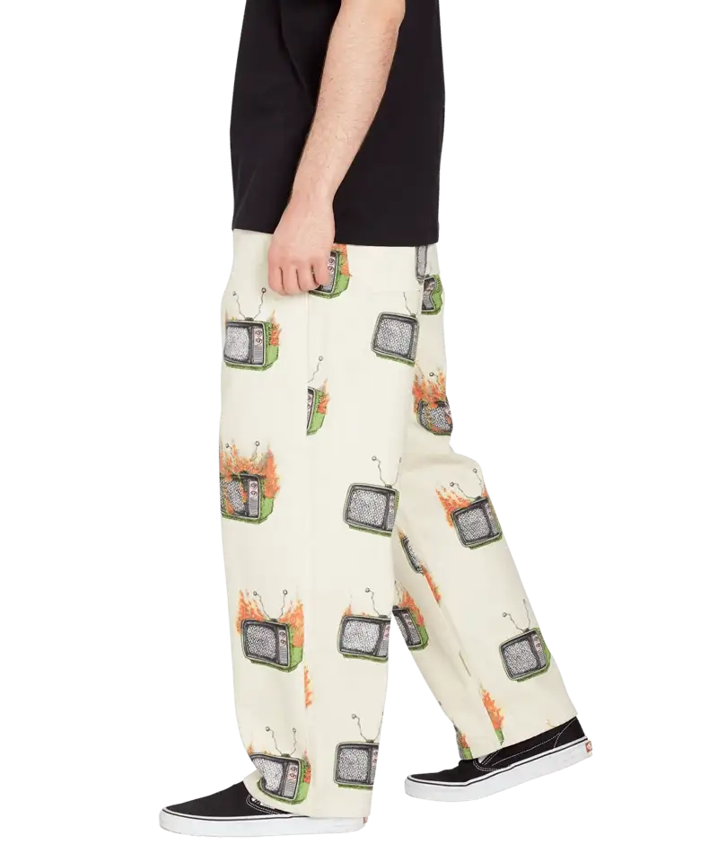 Volcom FA J Hager EW Pant – White - Bilde 4