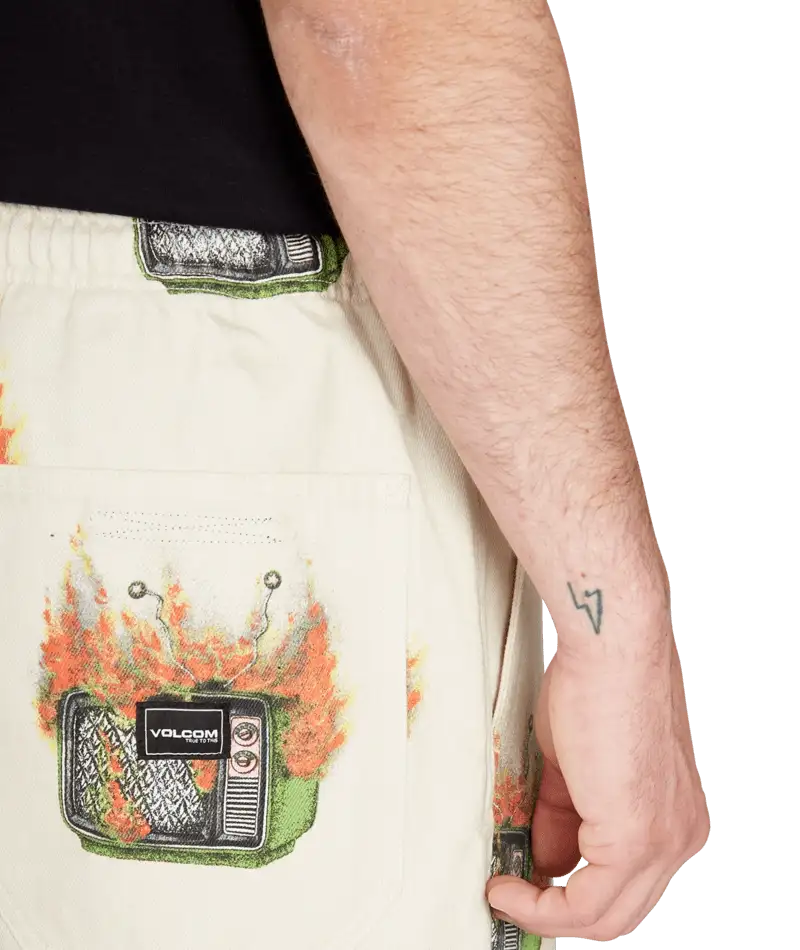 Volcom FA J Hager EW Pant – White - Bilde 3